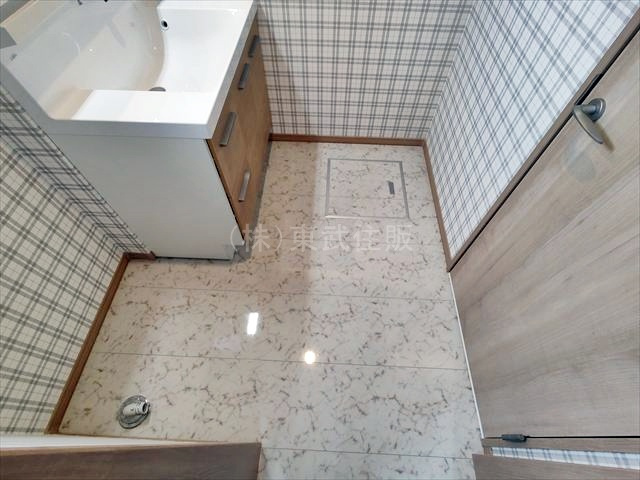 【脱衣所】 | 坂戸市溝端町　全2棟　B号棟 | 洗面脱衣室