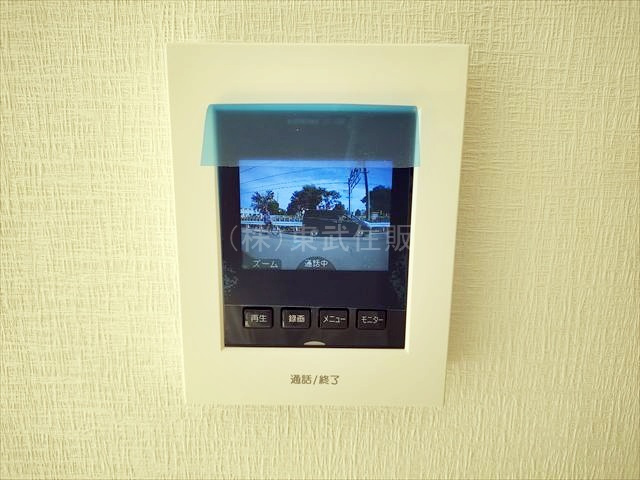 【セキュリティ】 | 坂戸市溝端町　全2棟　B号棟 | 一目で来訪者が分かります