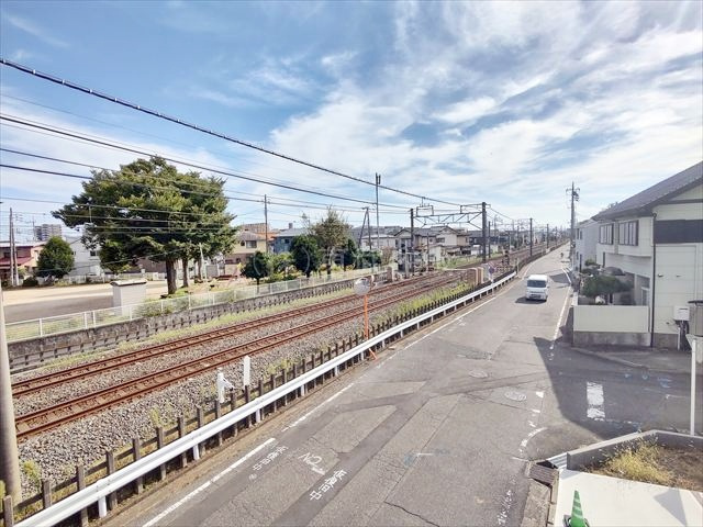 【展望】 | 坂戸市溝端町　全2棟　B号棟 | バルコニーからの眺望です