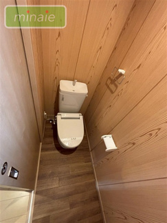 【トイレ】 | リフォーム〇　水回り集中設計　千葉市稲毛区山王町　中古戸建 | 販売現地