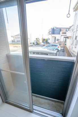 アークシティ大和田のバルコニー