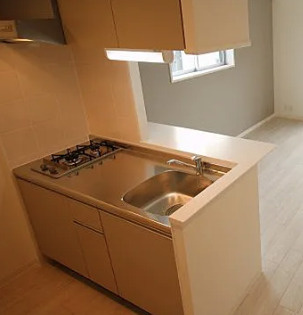 アプリーレ中之島のキッチン