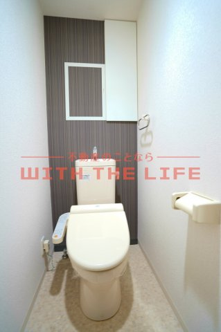 エスペランサ久留米駅前【10,000円キャッシュバック対象物件】のトイレ|ゆったりとした空間のトイレです