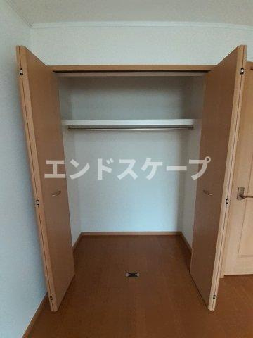 ラジェルⅡの収納|高崎、前橋のお部屋探しはエンドスケープまで！お客様の理想お聞かせ下さい♪