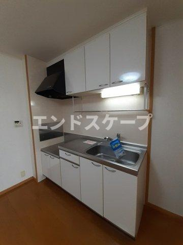 ラジェルⅡのキッチン|高崎、前橋のお部屋探しはエンドスケープまで！お客様の理想お聞かせ下さい♪