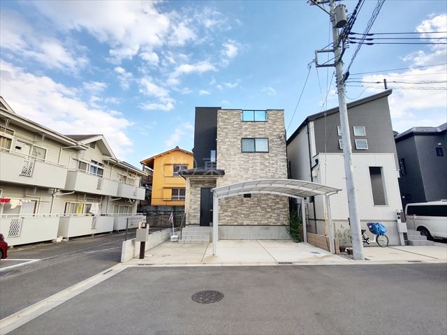 【外観】 | 川越市大袋新田 | 様々な用途で重宝する屋上（ルーフバルコニー）付です