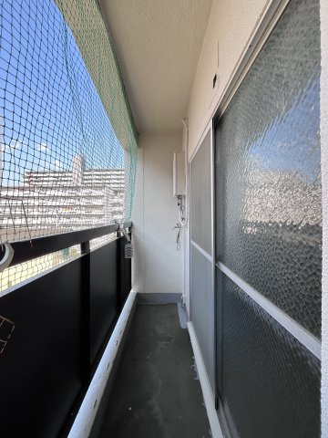 千船ハイツのバルコニー