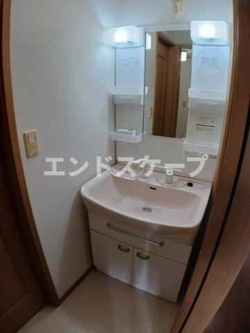 アウローラＡの洗面所|高崎、前橋のお部屋探しはエンドスケープまで！お客様の理想お聞かせ下さい♪