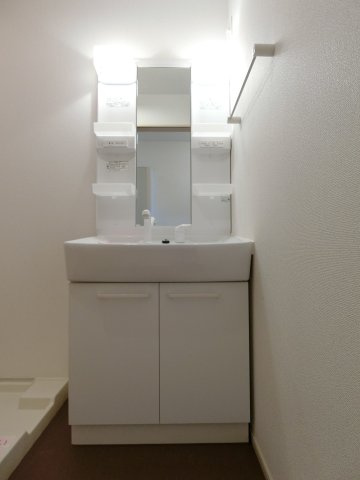 メゾンドグレイスの洗面所