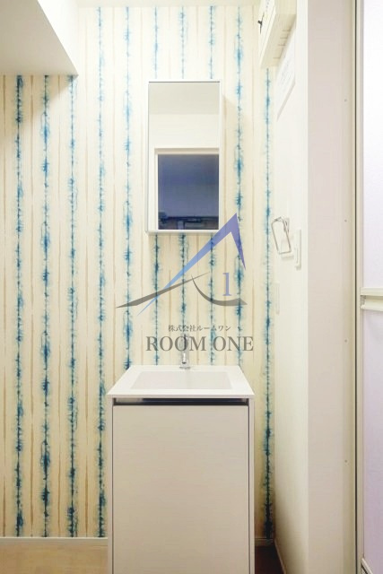 hacco houseの洗面所|洗面台です。