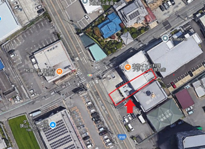 【地図】 | 東茱萸木1丁目国道310号線ロードサイド