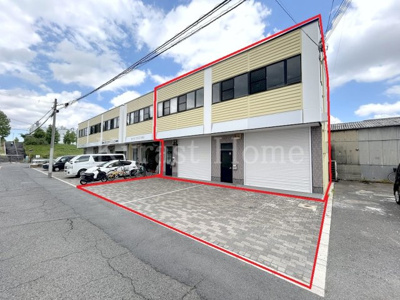 【外観】 | 藤井寺市西大井2区画倉庫付き事務所