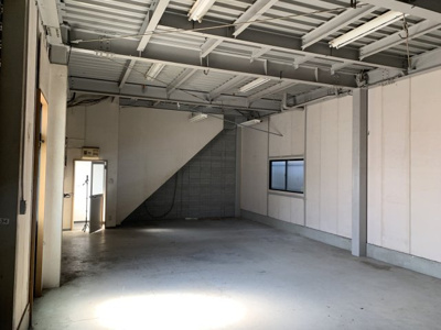 【内装】 | 藤井寺市西大井2区画倉庫付き事務所