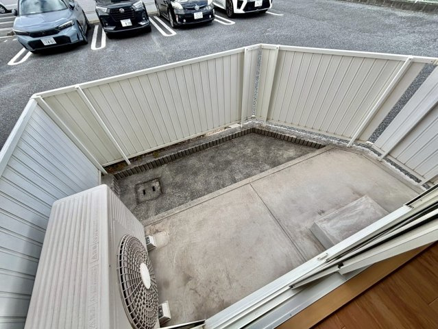 フリーデンCのバルコニー