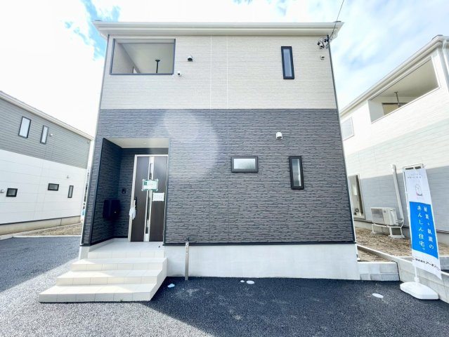 耐震等級３！ご成約プレゼント対象物件！の外観|完成済み物件！いつでも見学可能です♪お問合せは＜Tel 026-477-7419＞まで♪ 　２号棟