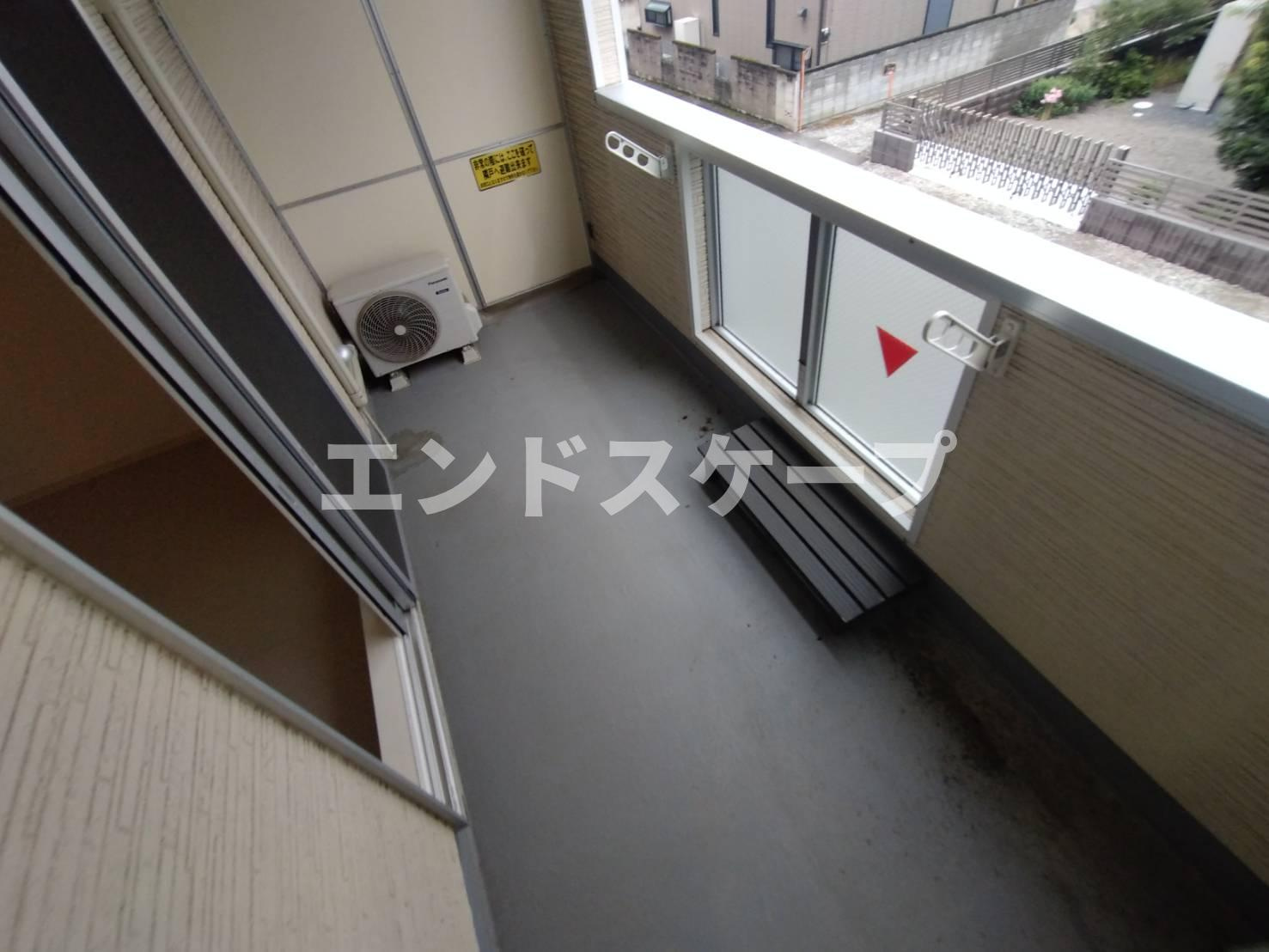 Ｆｉｏｒｅ棟高のバルコニー|高崎、前橋のお部屋探しはエンドスケープまで！お客様の理想お聞かせ下さい♪