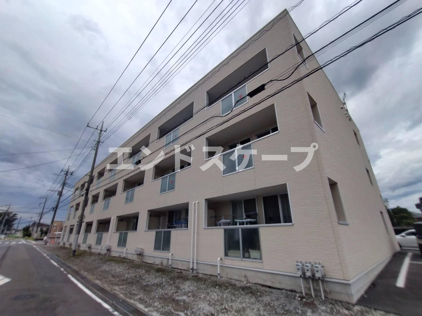 Ｆｉｏｒｅ棟高の外観|高崎、前橋のお部屋探しはエンドスケープまで！お客様の理想お聞かせ下さい♪