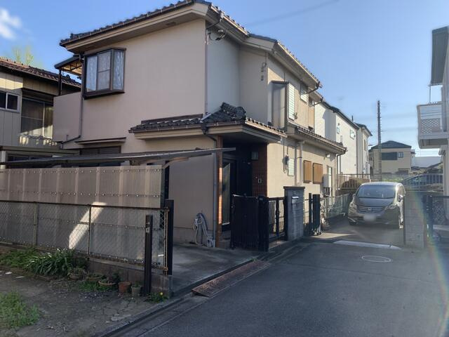 ふじみ野市南台１丁目の中古一戸建の前面道路含む現地写真|北西側4ｍ