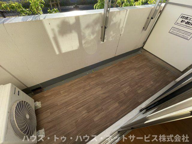 ベルフルール弐番館　のバルコニー