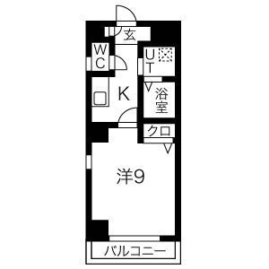 Studioナディアの間取り