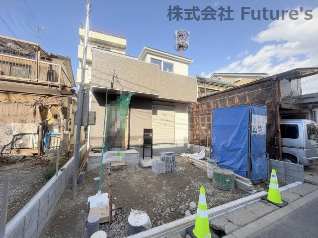 三郷市彦川戸1丁目　新築戸建　全1棟の外観|三郷市彦川戸1丁目・閑静な住宅街に佇む新築戸建