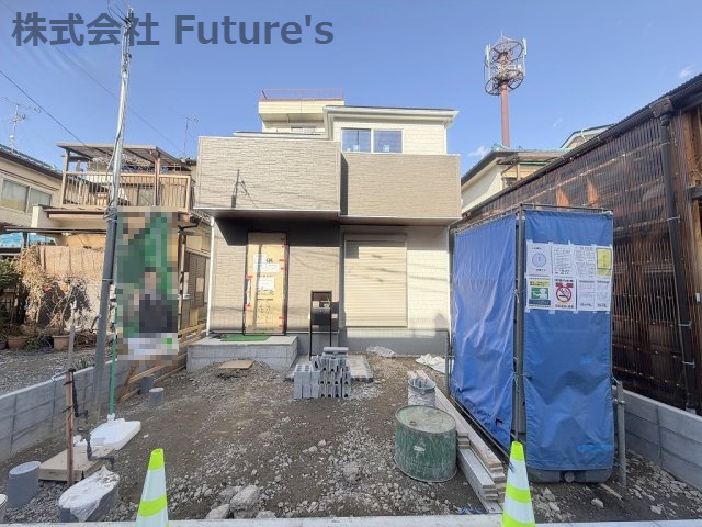 三郷市彦川戸1丁目　新築戸建　全1棟の外観|現地の写真になります。