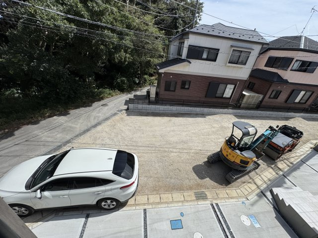 柏市花野井新築戸建（花野井13期）の展望|バルコニーより道路側眺望