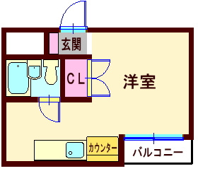 【間取り】 | ディアコート中延