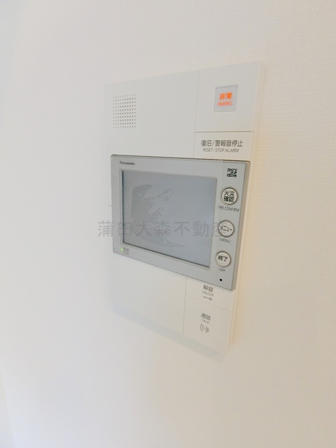 ザ・パークハビオ大森山王の設備|TVモニター付オートロック