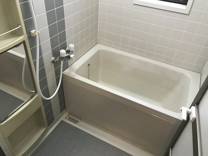 ベルメゾンの浴室