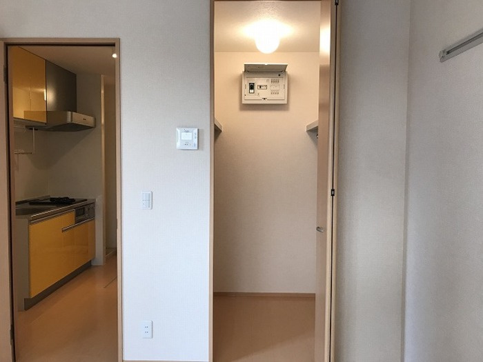 RYM壱番館の収納|ウォークインクローゼット