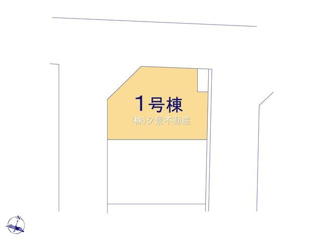 《仲介手数料無料》南区大字広ヶ谷戸238-10新築一戸建てグランパティオの区画図