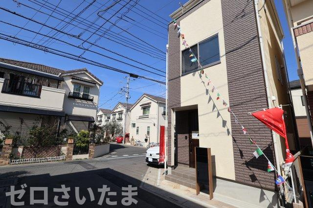 《仲介手数料無料》南区大字広ヶ谷戸238-10新築一戸建てグランパティオの外観|車の通りも少なく閑静な住宅街です。