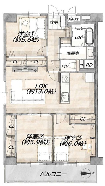 夙川台スカイハイツ