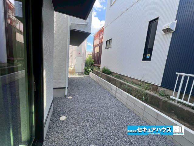 【今からご案内可能】刈谷市中手町二丁目　全2棟　の庭|【庭】
◆庭スペースではちょっとしたガーデニングスペースやお子様の遊ぶスペースとして利用できます。