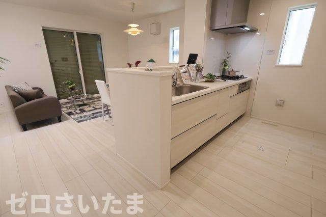 《仲介手数料無料》南区大字広ヶ谷戸581新築一戸建てリナージュのキッチン