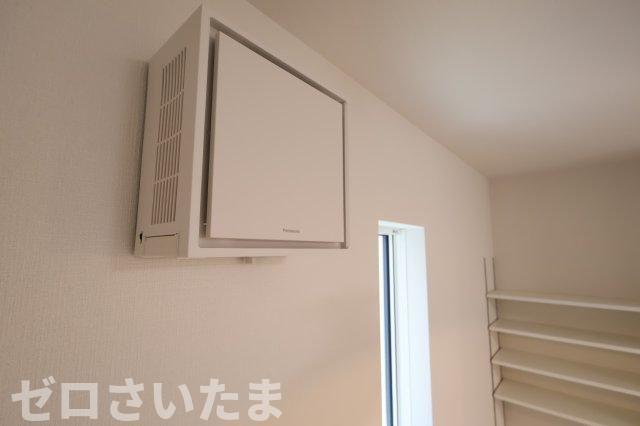 《仲介手数料無料》南区大字広ヶ谷戸581新築一戸建てリナージュの冷暖房・空調設備|熱交換換気扇