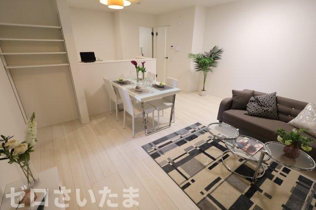 《仲介手数料無料》南区大字広ヶ谷戸581新築一戸建てリナージュの居間・リビング|LDK15.25帖