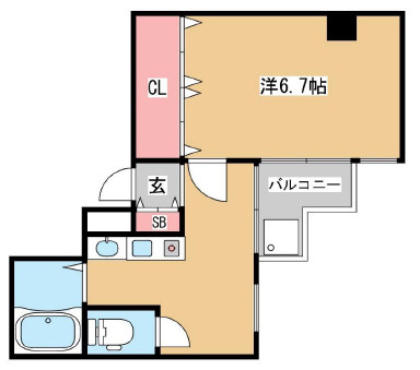 サンパレス21垂水の間取り