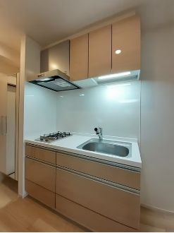 クラール　ミッテのキッチン|★２口ガスシステムキッチン・都市ガス仕様。★