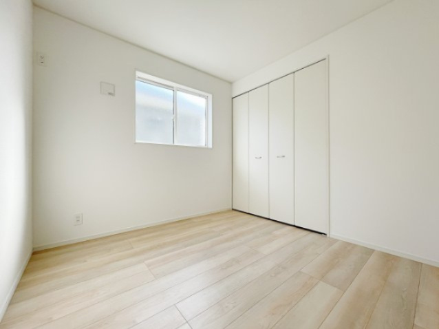 新築戸建・新築建売　柴田町船岡字上大原【耐震+制震】東船岡小・船岡中の洋室|全居室収納完備！お家をすっきり保てます！