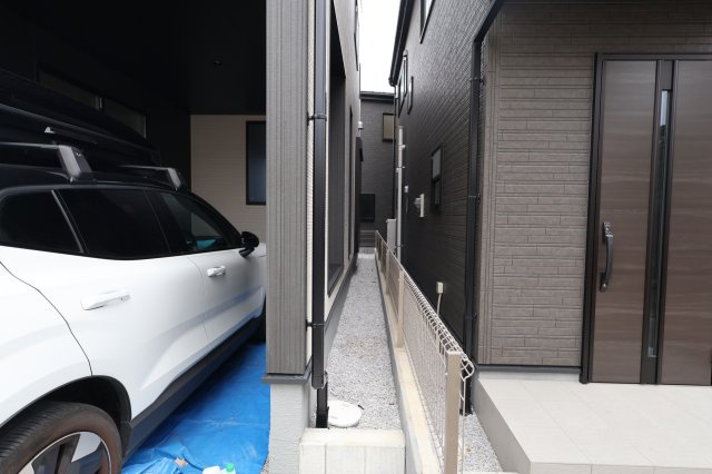 《仲介手数料無料》南区大字大谷口2538-2(1号棟)新築一戸建てリーブルガーデンの外観|撮影日 2025年11月27日 14:30 曇り