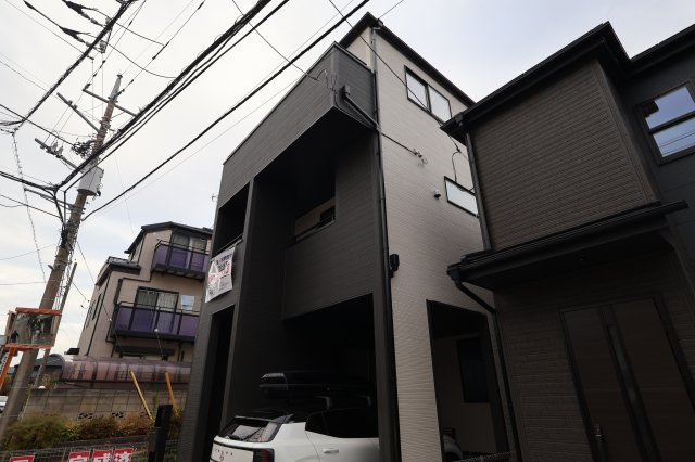 《仲介手数料無料》南区大字大谷口2538-2(1号棟)新築一戸建てリーブルガーデンの外観|撮影日 2025年11月27日 14:30 曇り