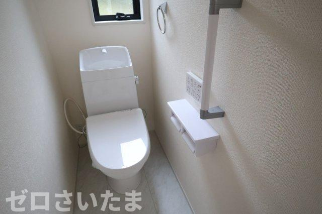 《仲介手数料無料》南区大字大谷口2538-2新築一戸建てリーブルガーデンのトイレ|撮影日 2025年11月27日 14:30 曇り