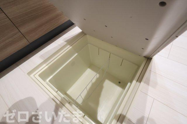 《仲介手数料無料》南区大字大谷口2538-2新築一戸建てリーブルガーデンのキッチン|撮影日 2025年11月27日 14:30 曇り