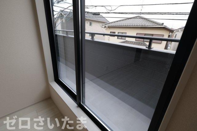 《仲介手数料無料》南区大字大谷口2538-2新築一戸建てリーブルガーデンのバルコニー|撮影日 2025年11月27日 14:30 曇り