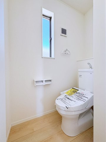 新築戸建・新築建売　郡山市字賀庄【制震・耐震】桜小・郡山三中のトイレ