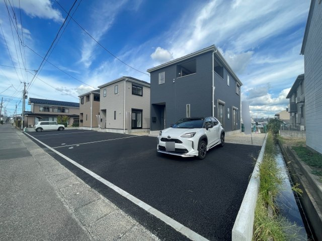 新築戸建・新築建売　郡山市字賀庄【制震・耐震】桜小・郡山三中の前面道路含む現地写真