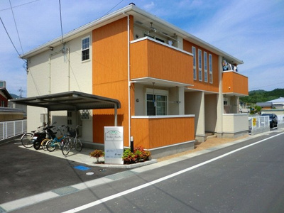 【外観】 | ジェルメ園部Ⅰ | おしゃれな外観です