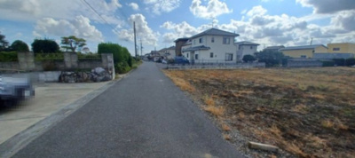 【前面道路含む現地写真】 | 深谷市田中　750万　土地